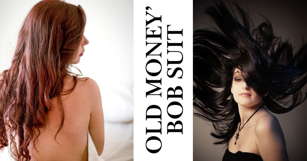 A stylish individual wearing an old money bob suit, showcasing classic elegance and timeless fashion.