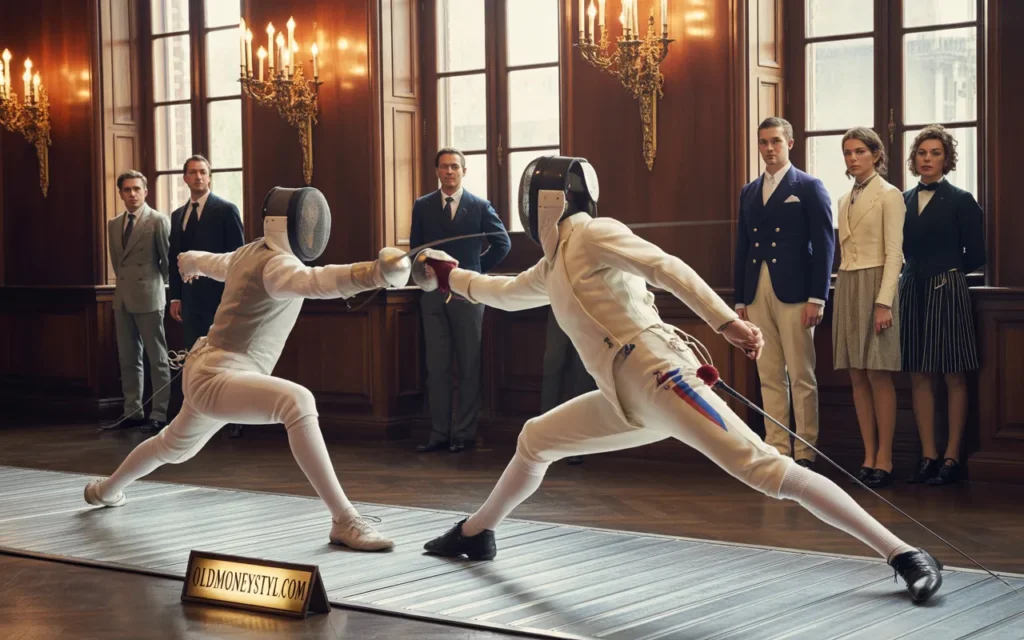 old money Fencing sport