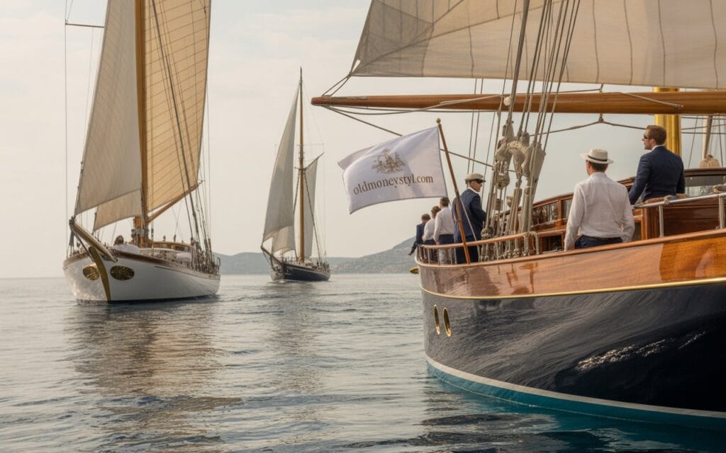 Old money yacht sports