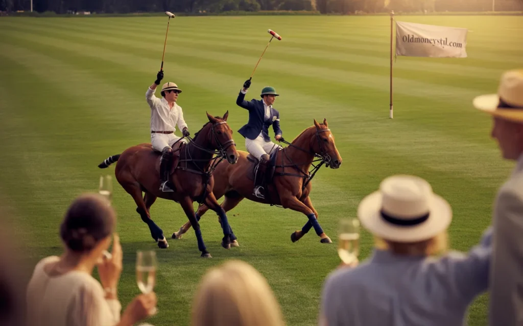 old money sports polo game