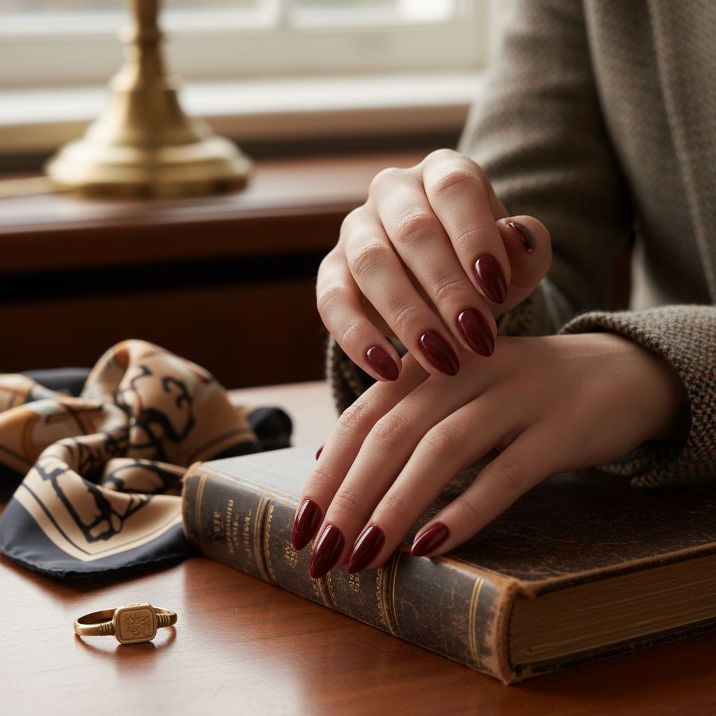 Classic Red Nails color
