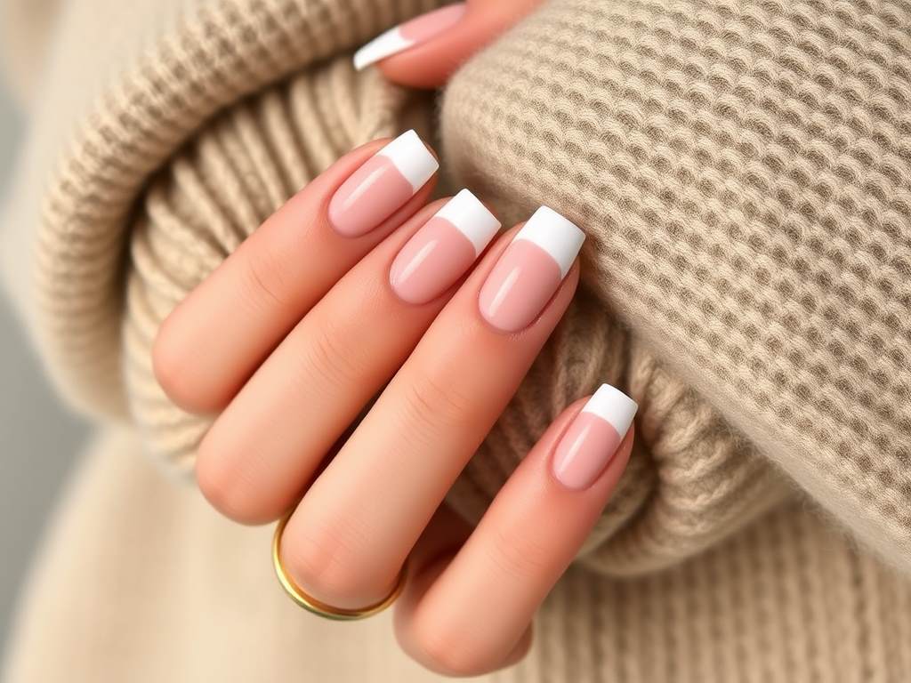 Creamy Beige Tips