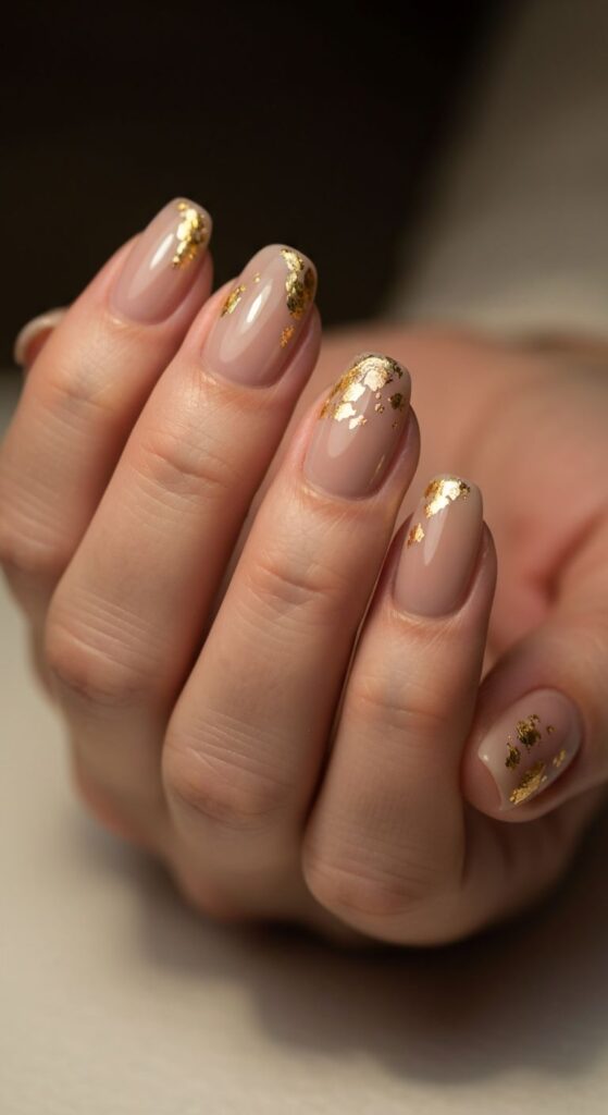 Old Money Wedding Nail colors