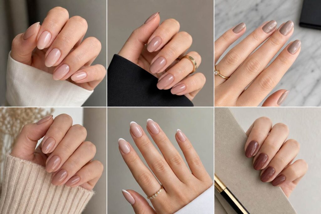 Simple Classy Office Nails