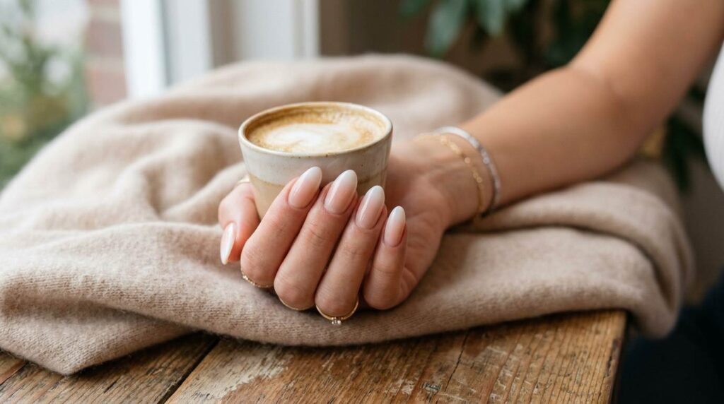 Soft Ombre French Tips