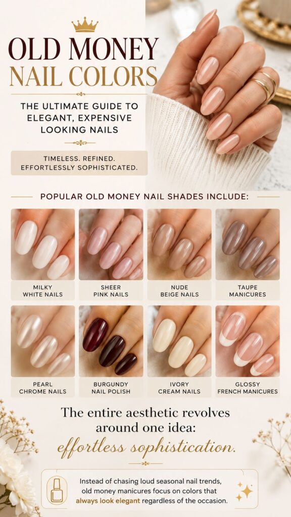 What Are Old Money Nail Colors?
