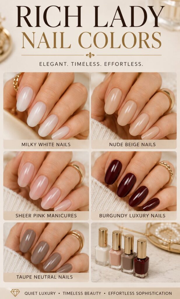 What Are the Rich Lady Nail Colors