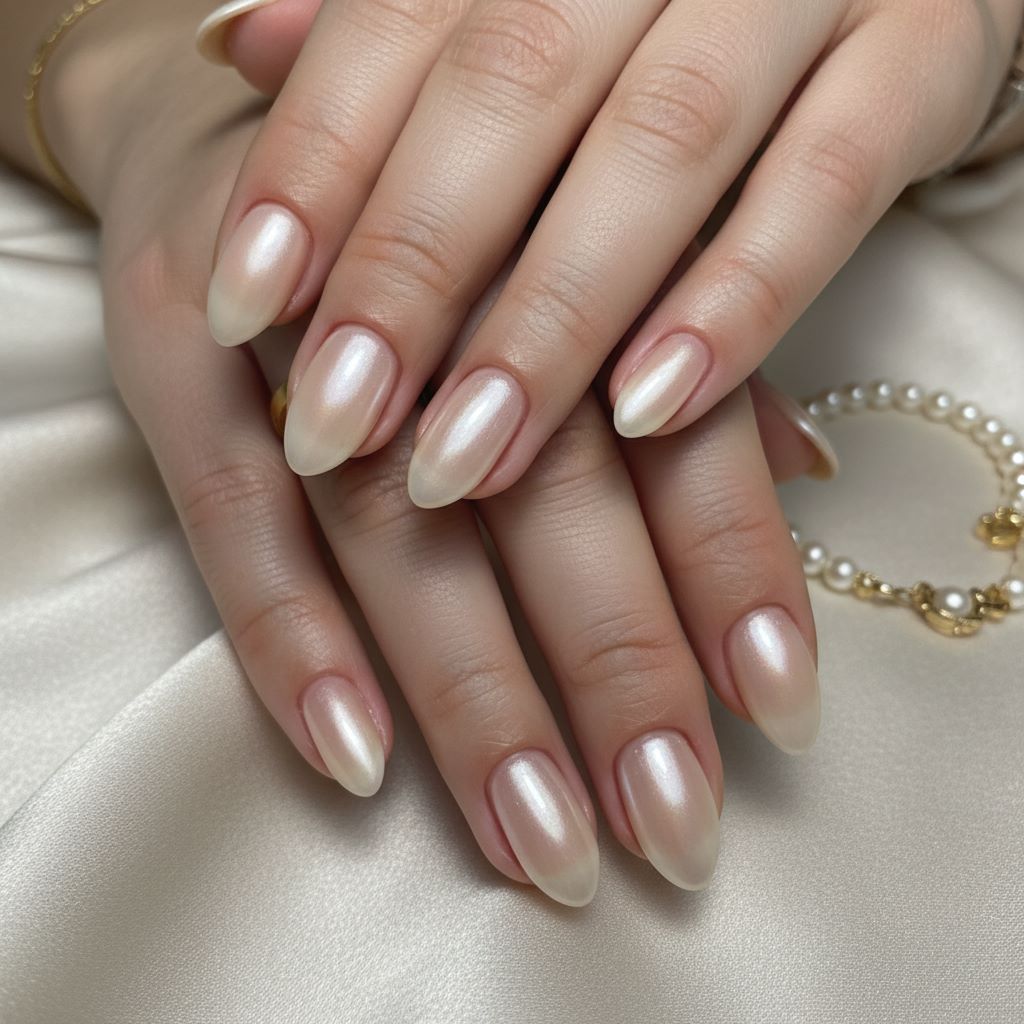 best old money Pearly Nude Nail colors combos